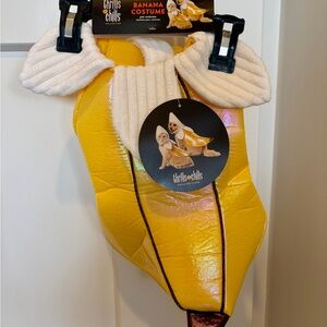 Thrills & Chills Banana Pet Costume XS